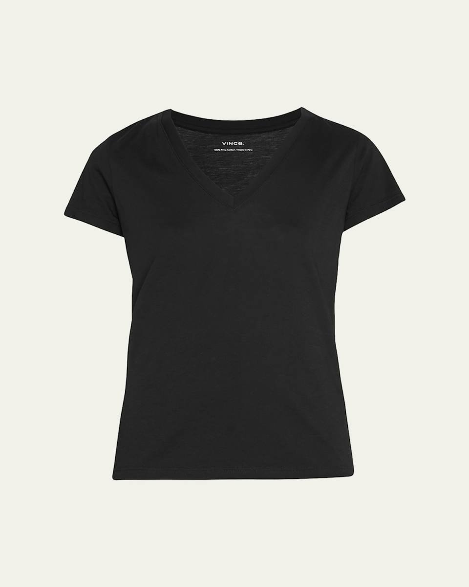 Essential Pima Cotton V-Neck T